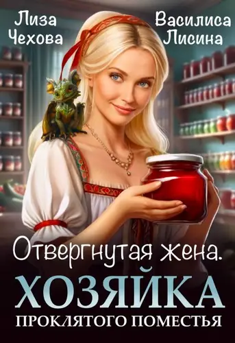 Обложка книги Отвергнутая жена.  Хозяйка проклятого поместья