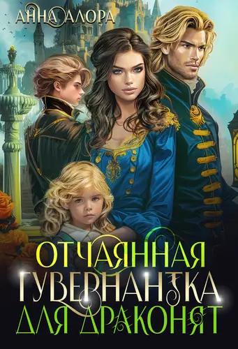 Отчаянная гувернантка для драконят - обложка