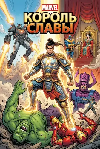 Marvel Король славы - обложка