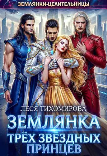 Обложка книги Землянка трёх звёздных принцев