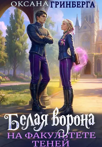 Обложка книги Белая ворона на факультете Теней