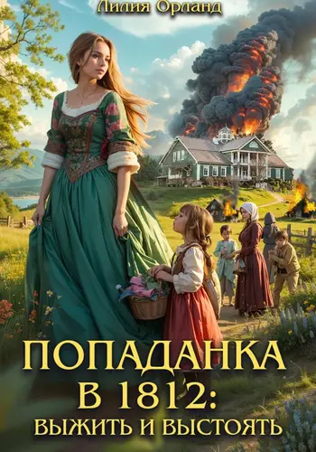 Попаданка в 1812: Выжить и выстоять - обложка