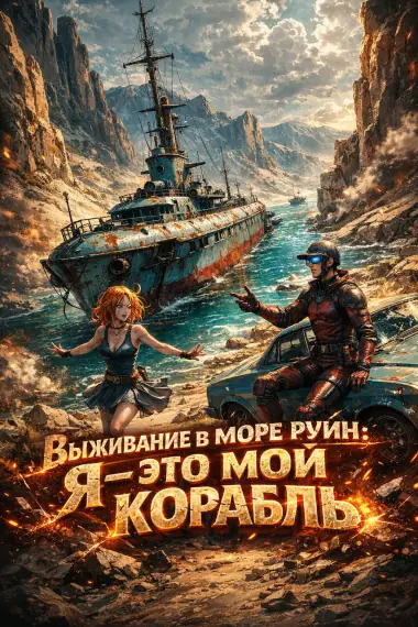 Выживание в море руин: Я — это мой корабль - обложка