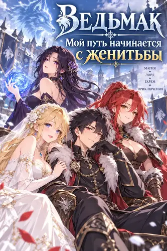 Ведьмак: Мой путь начинается с женитьбы / The Witcher: Start with the Lord Marrying a Wife - обложка